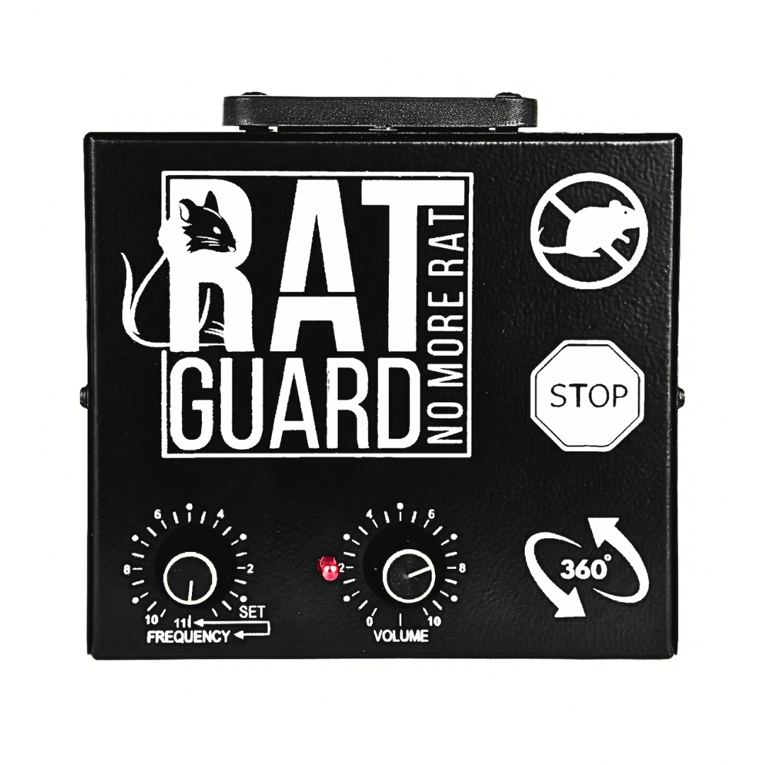 Ratguard Pro 360 Degree - Ultrasonic Rat Repellent for Warehouses & Godowns