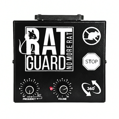 Ratguard Pro 360 Degree - Ultrasonic Rat Repellent for Warehouses & Godowns