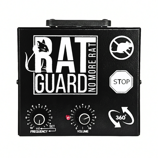 Ratguard Pro 360 Degree - Ultrasonic Rat Repellent for Warehouses & Godowns